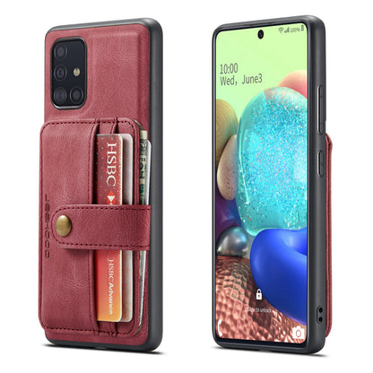 Powerful Magnetic Card Holder Galaxy A51 Case Detachable