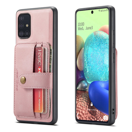 Powerful Magnetic Card Holder Galaxy A51 Case Detachable