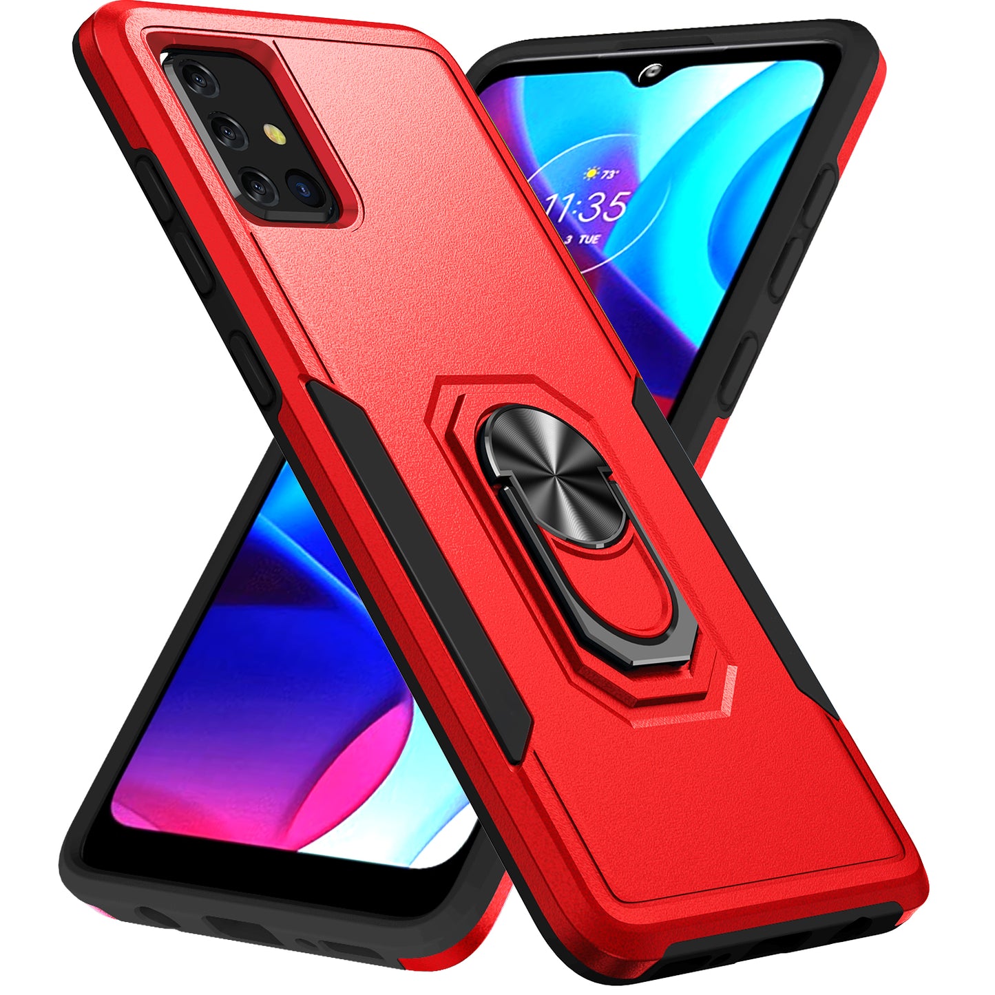 Pioneer Galaxy A51 Case Rotating Ring Stand