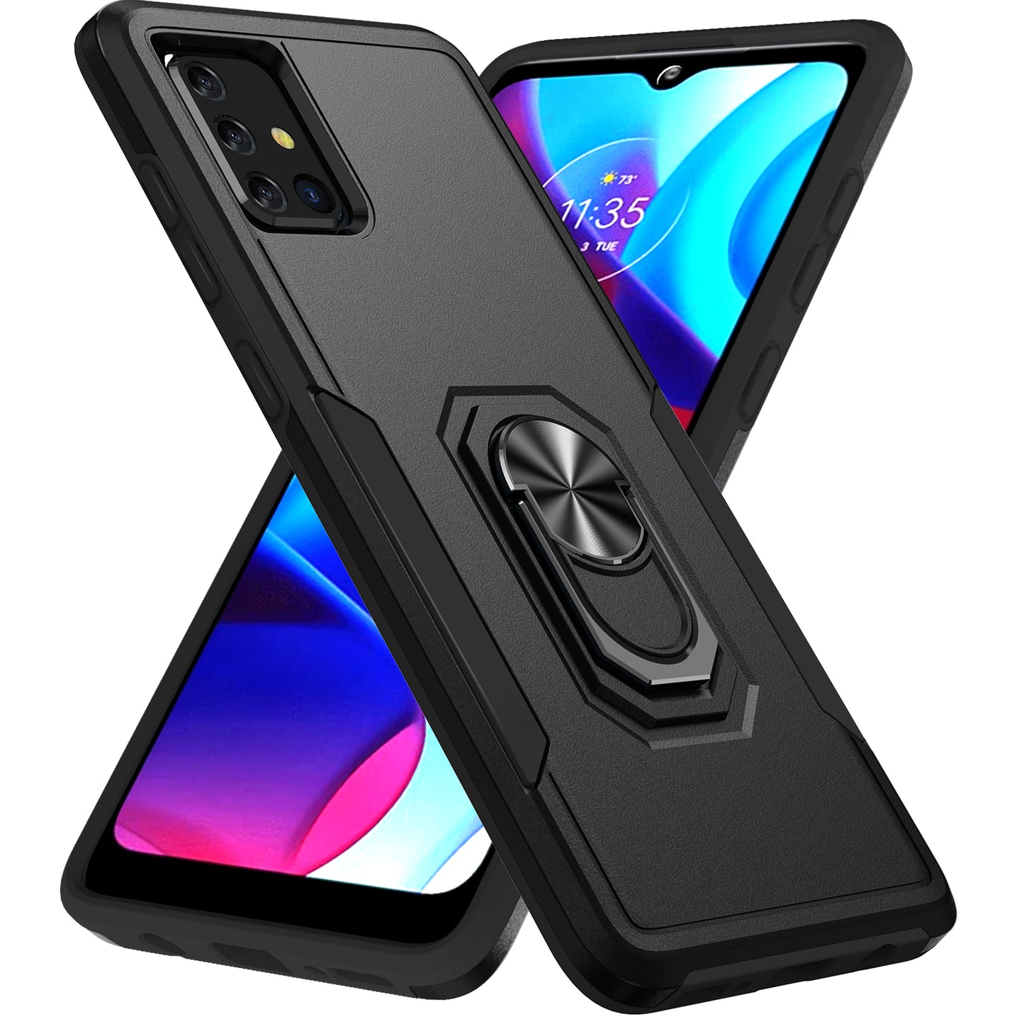 Pioneer Galaxy A51 Case Rotating Ring Stand