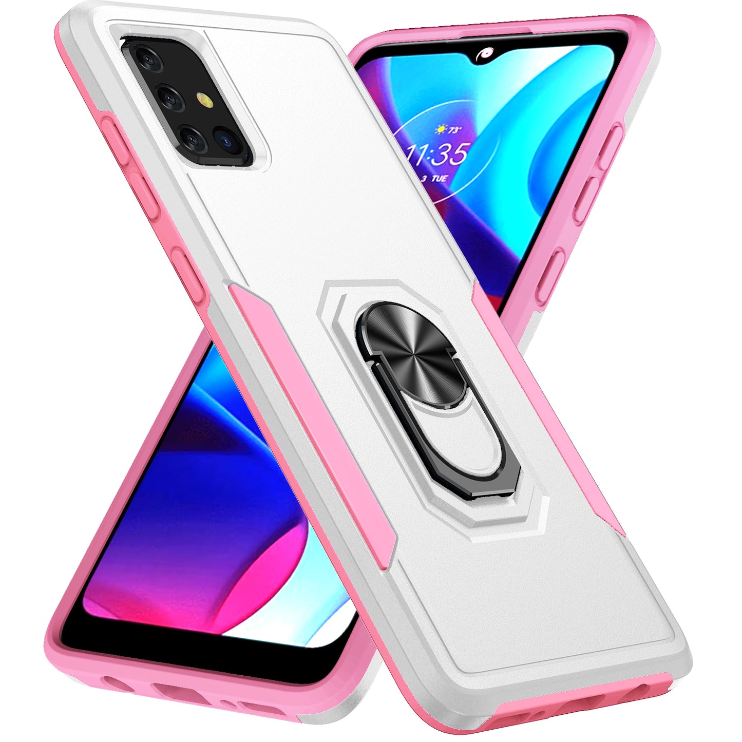 Pioneer Galaxy A51 Case Rotating Ring Stand