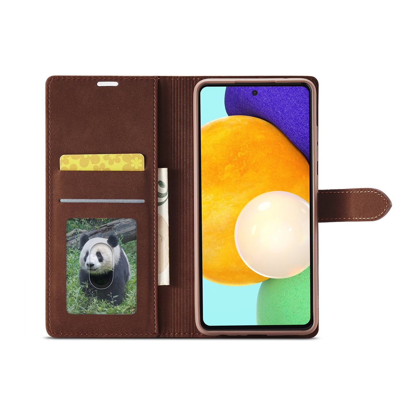 Gentry Slim Wallet Stand Galaxy A52 Case Buckle