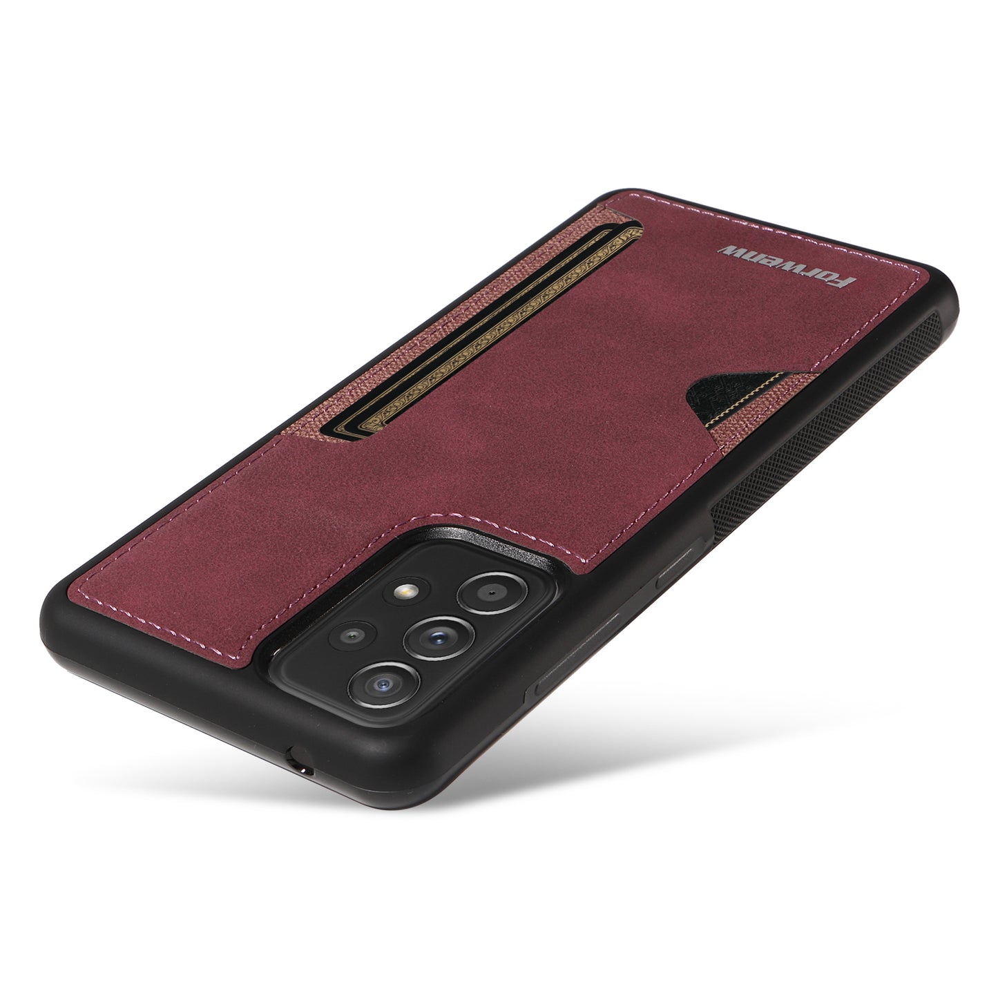 Insert Card Slot Leather Skin Galaxy A23 Case Back