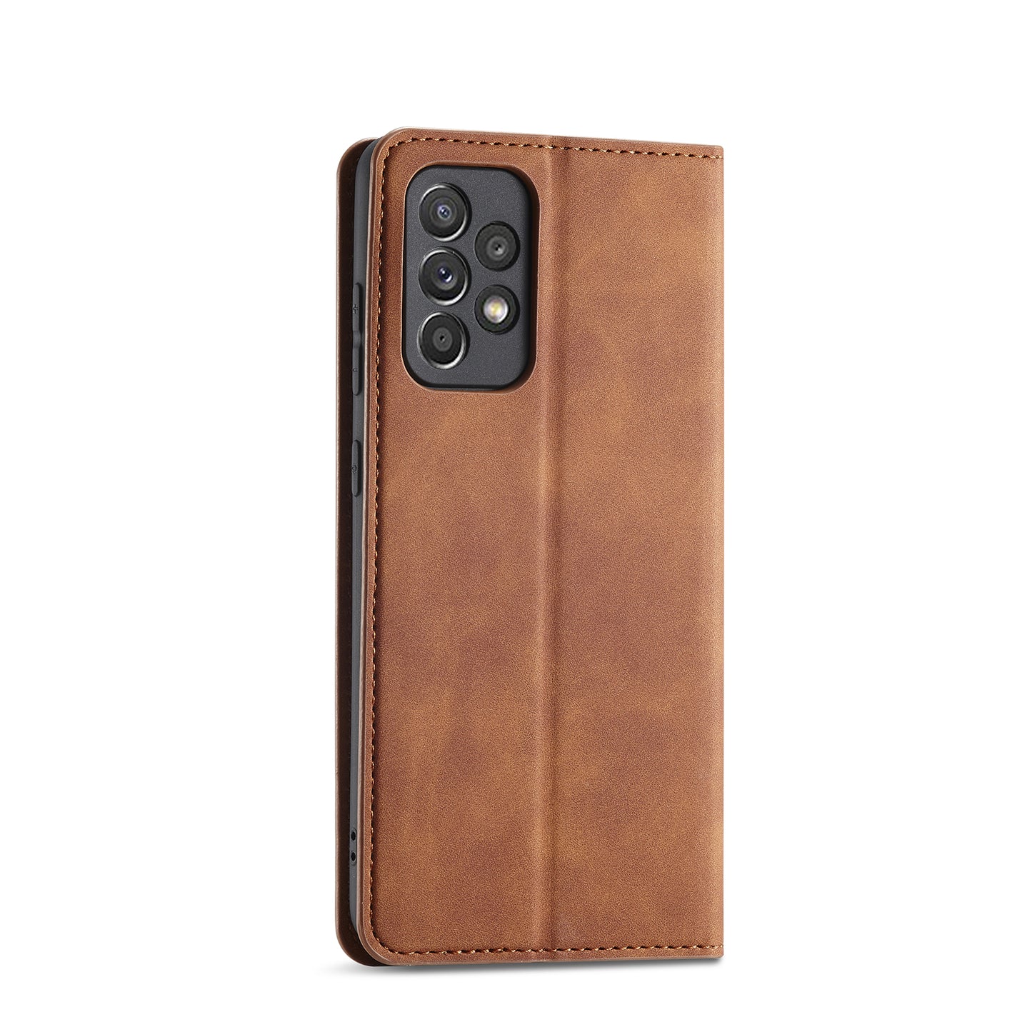 Illusion Slim Retro Leather Galaxy A52s Case Magnetic