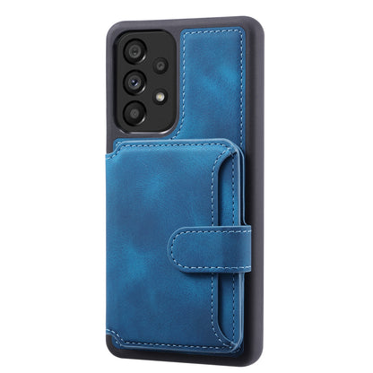 Fantasy Card Slots Buckle Galaxy A52 Case Leather Anti-theft