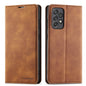 Illusion Slim Retro Leather Galaxy A72 Case Magnetic