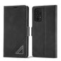 Silver Blocking Short Buckle Galaxy A23 Case Leather Retro