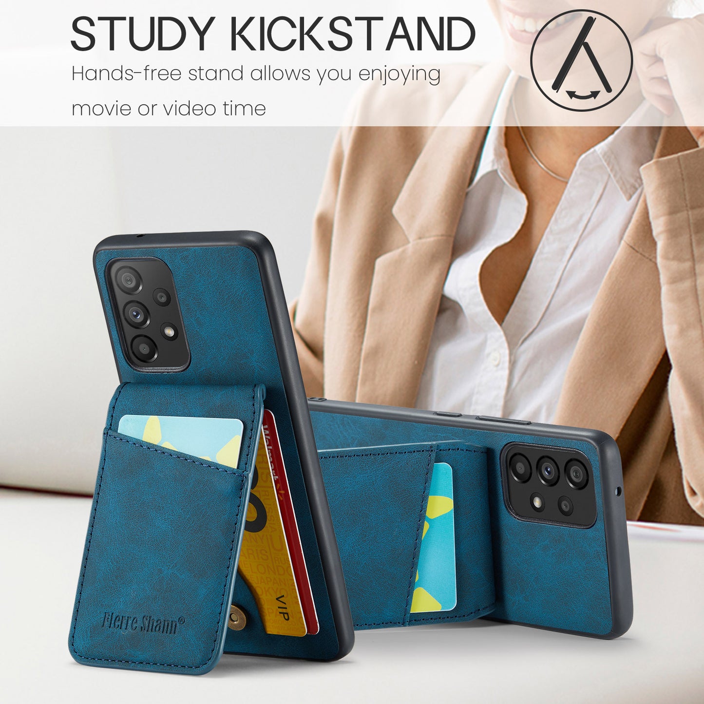 Paging Card Holder Galaxy A23 Case Flip Multifunction