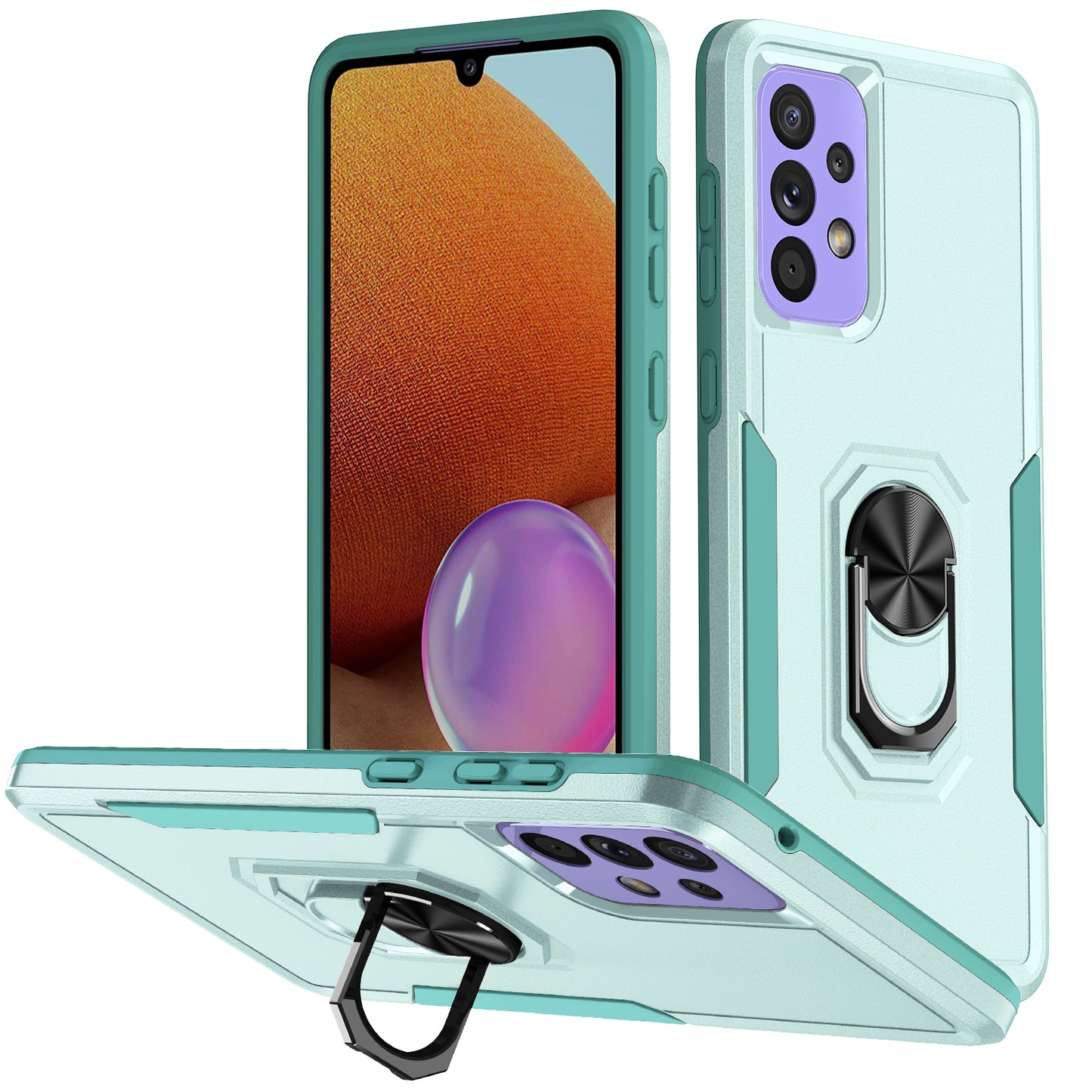 Pioneer Galaxy A53 Case Rotating Ring Stand