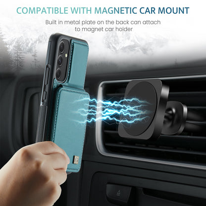 Multiple Card Slots Galaxy A54 Case Magnetic Car Mount