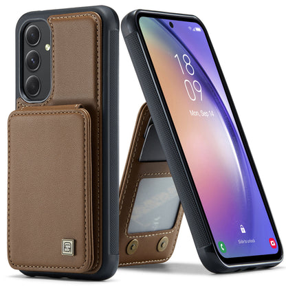 Multiple Card Slots Galaxy A54 Case Magnetic Car Mount