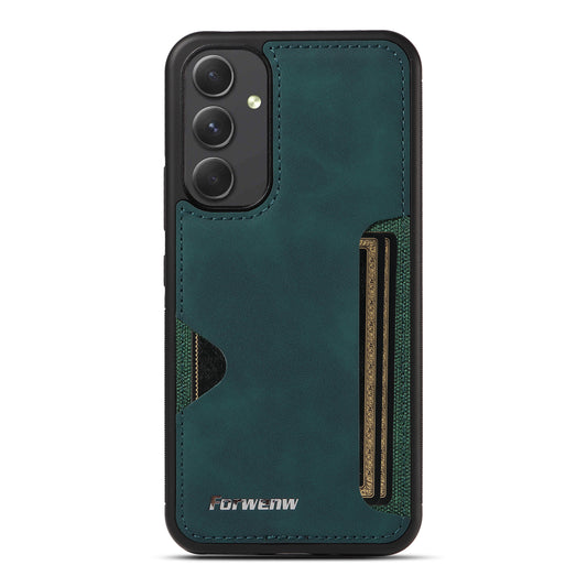 Insert Card Slot Leather Skin Galaxy A24 Case Back