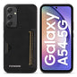 Insert Card Slot Leather Skin Galaxy A54 Case Back