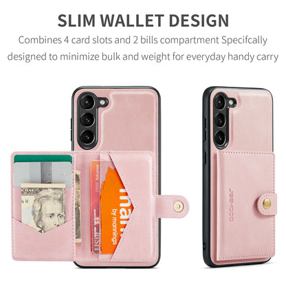 Magnetic Detachable Card Holder Galaxy A54 Case Leather Flip