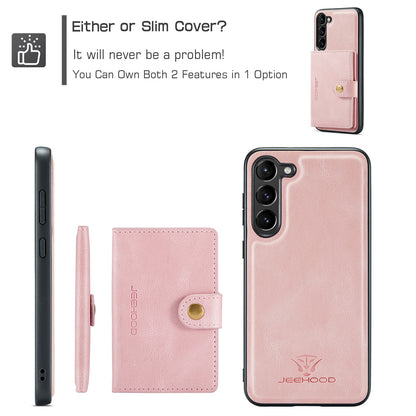 Magnetic Detachable Card Holder Galaxy A54 Case Leather Flip