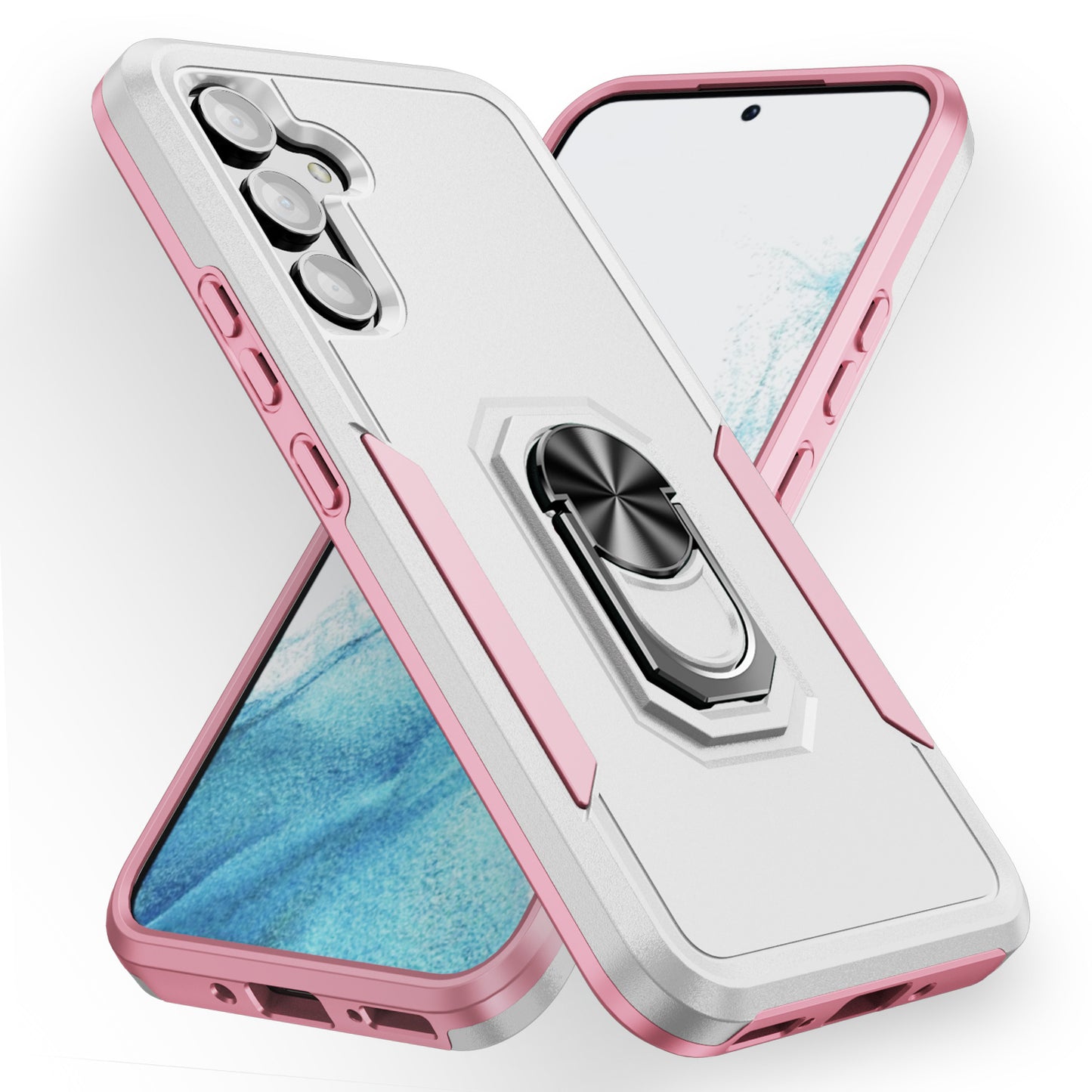 Pioneer Galaxy A54 Case Rotating Ring Stand