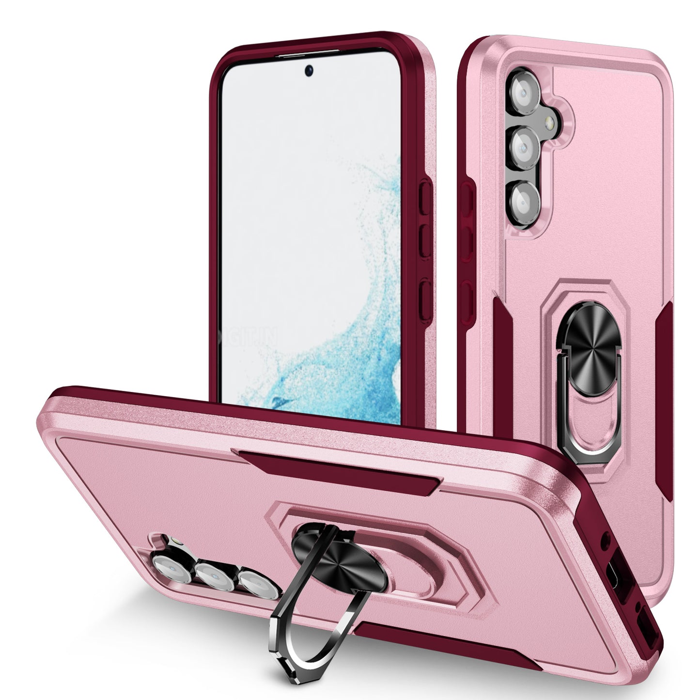 Pioneer Galaxy A54 Case Rotating Ring Stand