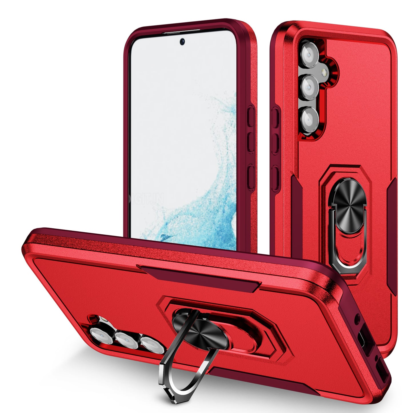 Pioneer Galaxy A54 Case Rotating Ring Stand