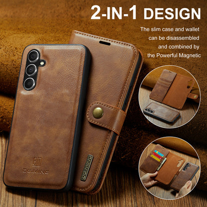 Wallet Detachable 2 In 1 Buckle Galaxy A54 Case Magnetic