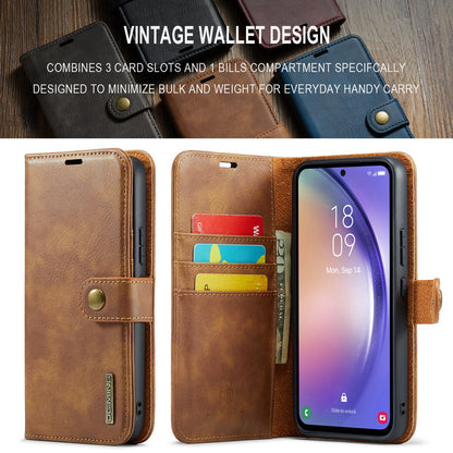 Wallet Detachable 2 In 1 Buckle Galaxy A54 Case Magnetic