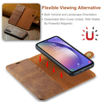 Wallet Detachable 2 In 1 Buckle Galaxy A54 Case Magnetic