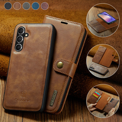 Wallet Detachable 2 In 1 Buckle Galaxy A54 Case Magnetic