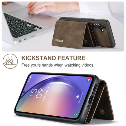 Retro Detachable Fold Wallet Galaxy A54 Case Magnetic Clip