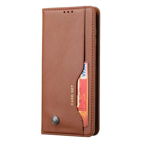 Classical Knead Leather Galaxy A54 Case with Notes Pocket