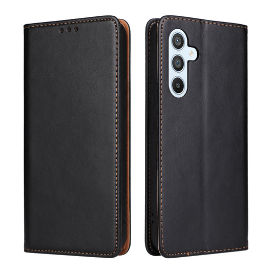 PU Leather Galaxy A54 Case Wallet Stand Texture Deluxe