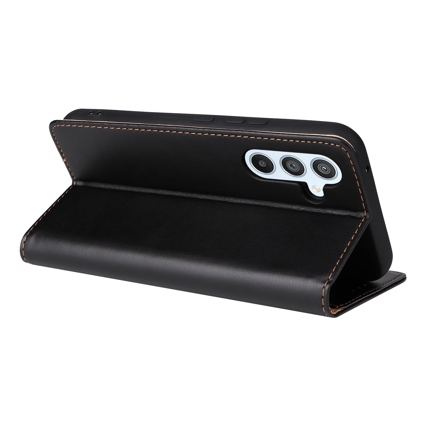 PU Leather Galaxy A54 Case Wallet Stand Texture Deluxe