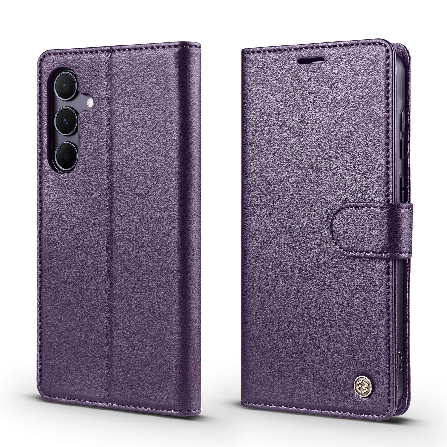 Gorgeous Wallet Leather Galaxy A35 Case Stand