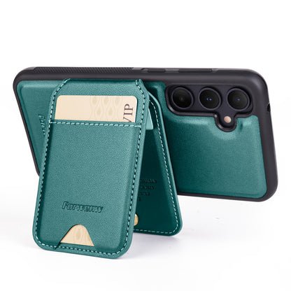 Detachable 2-in-1 Leather Card Bag Galaxy A35 Case Magnetic