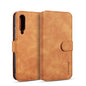 Retro Leather Edge Galaxy A70s Case with Hand Strap