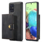 Magnetic Detachable Card Holder Galaxy A71 Case Leather Flip