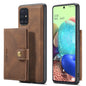 Magnetic Detachable Card Holder Galaxy A71 Case Leather Flip