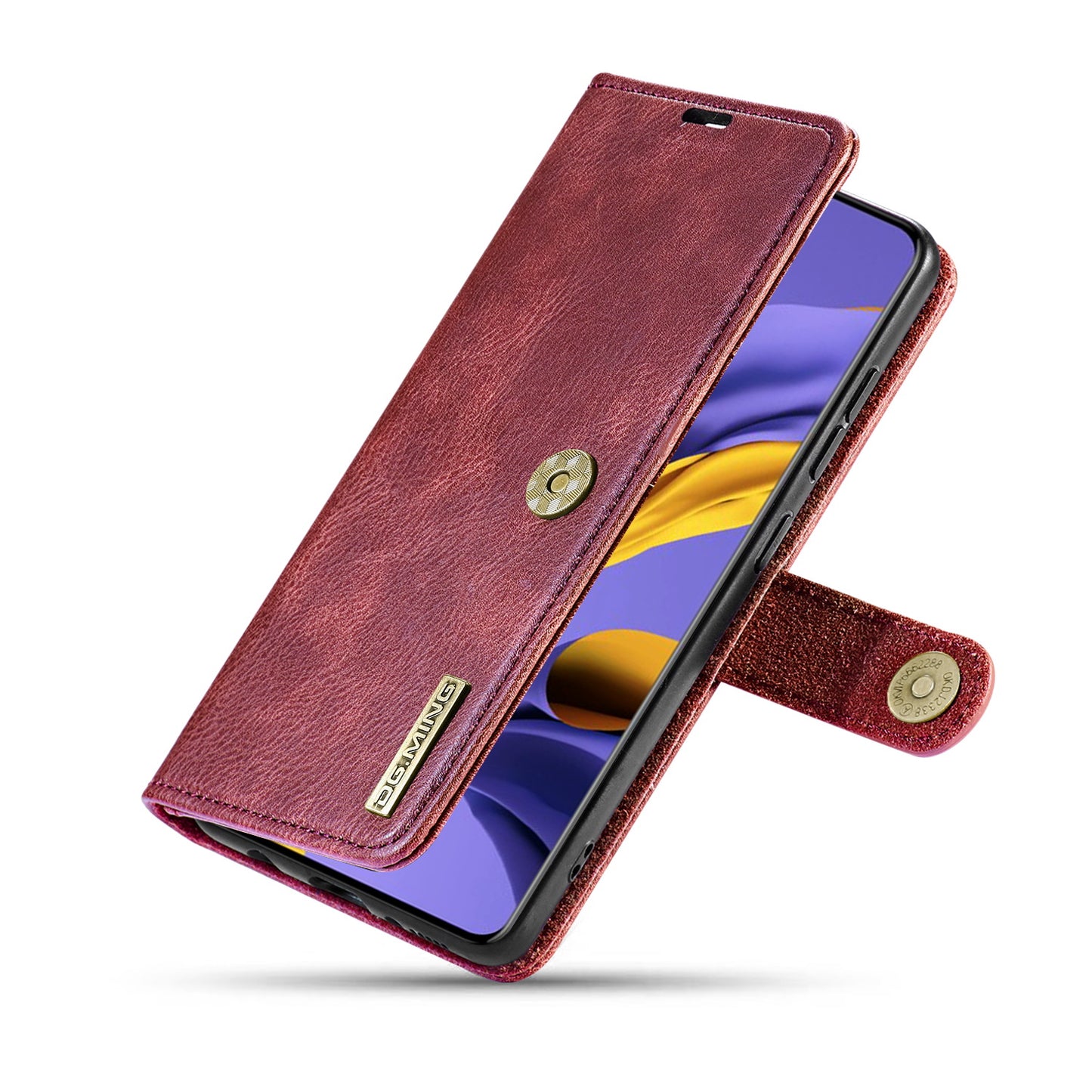 Wallet Detachable 2 In 1 Buckle Galaxy A71 Case Magnetic