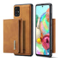 Retro Detachable Fold Wallet Galaxy A71 Case Magnetic Clip