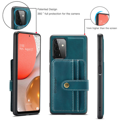 Powerful Magnetic Card Holder Galaxy A72 Case Detachable