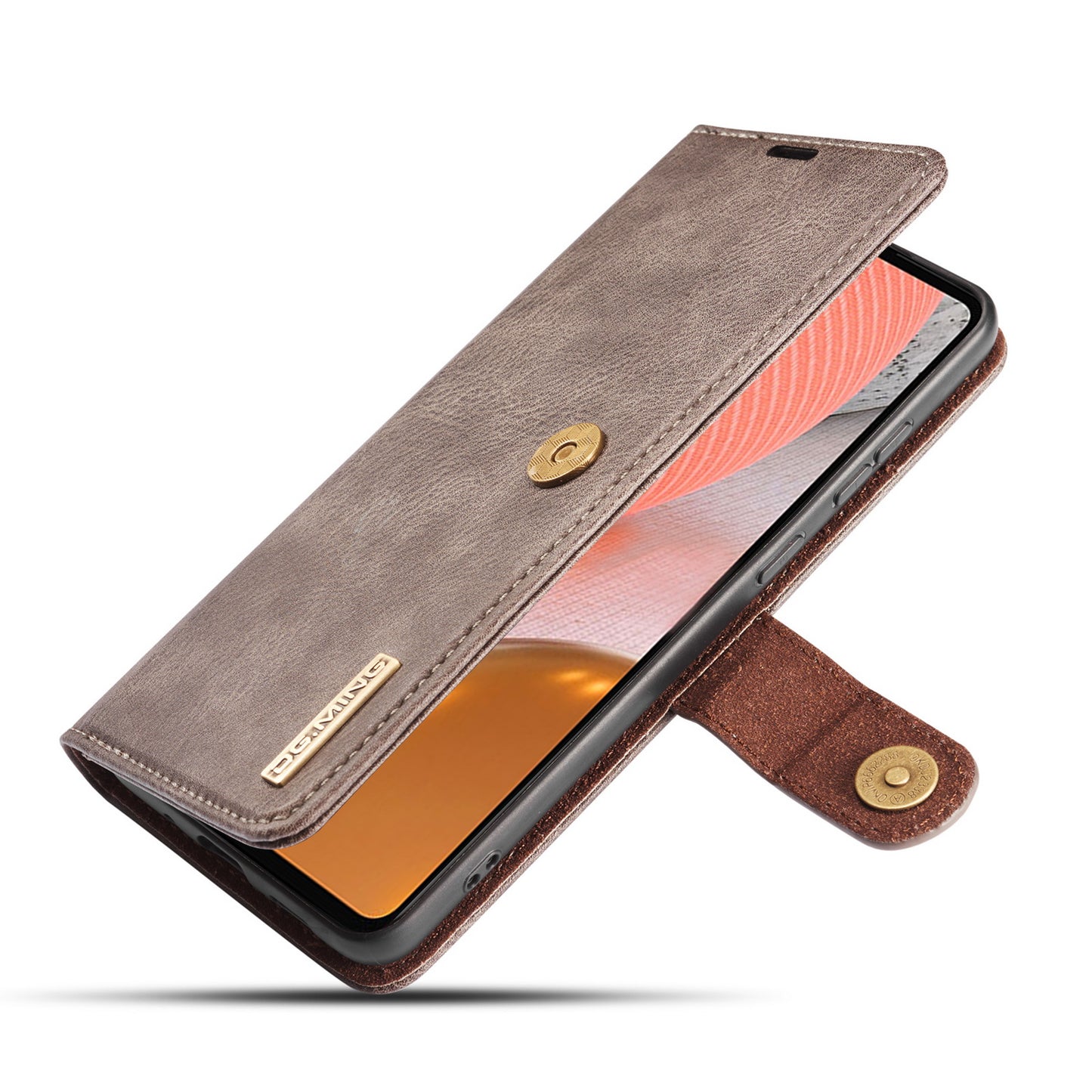 Wallet Detachable 2 In 1 Buckle Galaxy A72 Case Magnetic