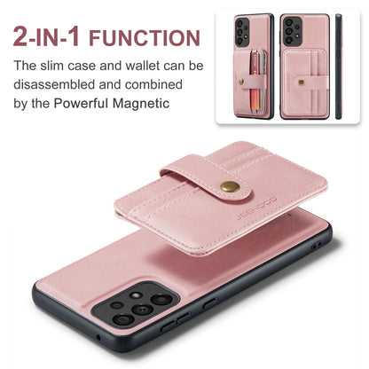 Powerful Magnetic Card Holder Galaxy A73 Case Detachable