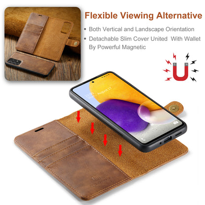 Wallet Detachable 2 In 1 Buckle Galaxy A73 Case Magnetic