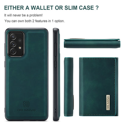 Retro Detachable Fold Wallet Galaxy A73 Case Magnetic Clip