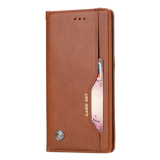 Classical Knead Leather Galaxy A80 Case with Notes Pocket