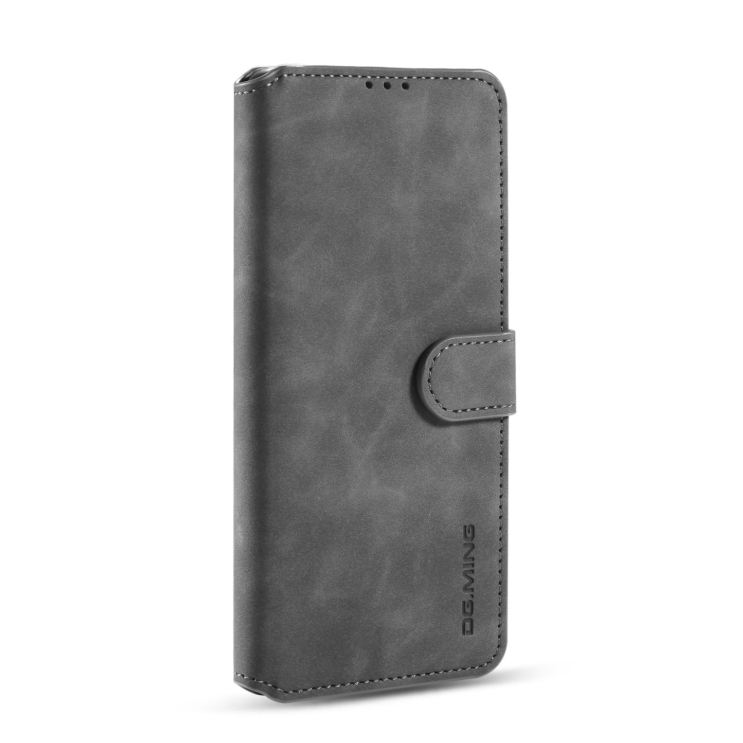 Retro Leather Edge Galaxy A81 Case with Hand Strap