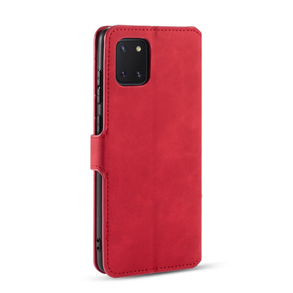 Retro Leather Edge Galaxy A91 Case with Hand Strap