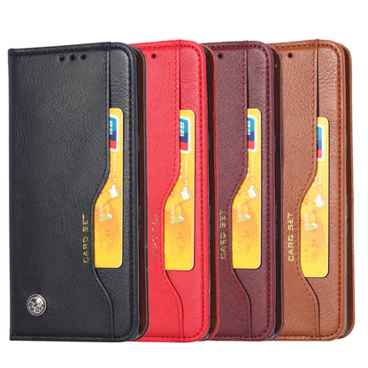 Classical Knead Leather Galaxy A91 Case with Notes Pocket