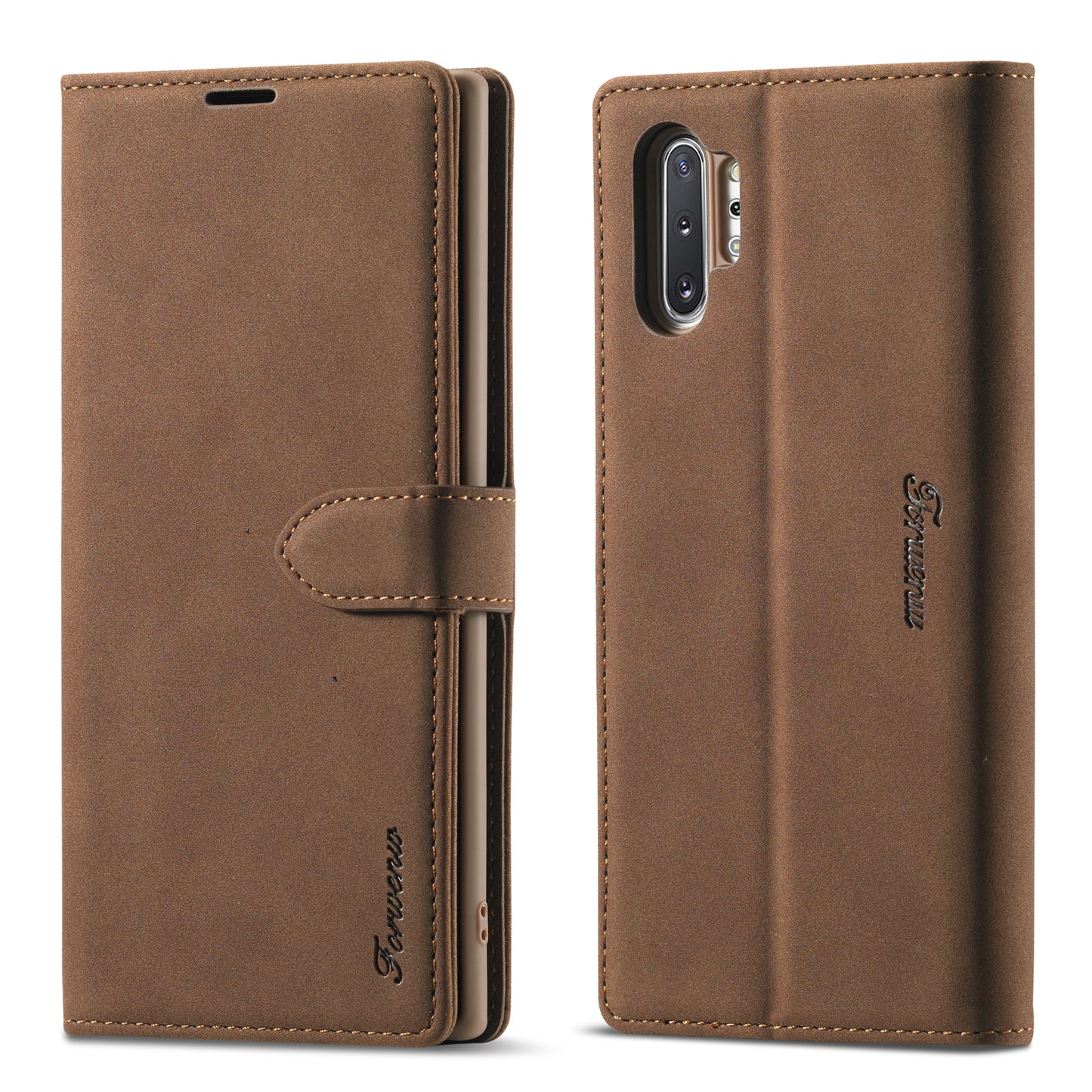 Gentry Slim Wallet Stand Galaxy Note10 Case Buckle