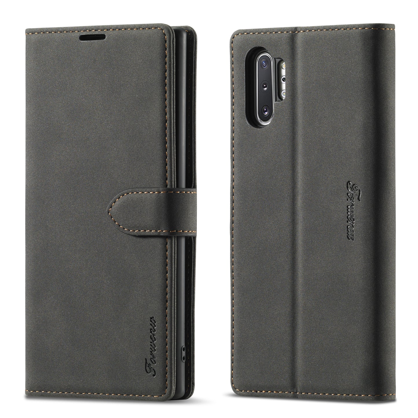 Gentry Slim Wallet Stand Galaxy Note10 Case Buckle