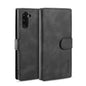 Retro Leather Edge Galaxy Note10 Case with Hand Strap