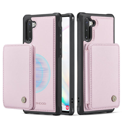 Magnetic Card Holder Galaxy Note10 Case Detachable RFID Blocking